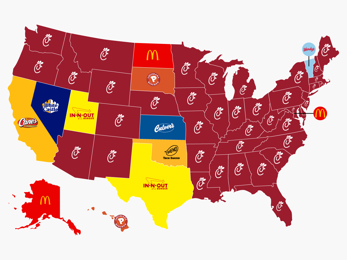 most-popular-fast-food-chain-by-state